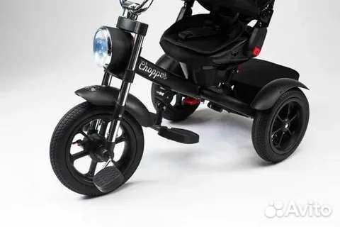 Детский велосипед 3кол chopper trike 12/10 Черный