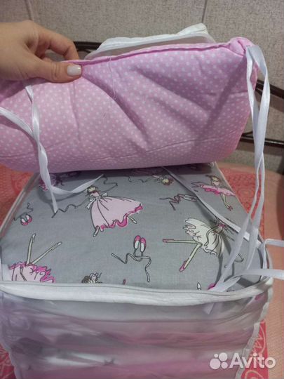 Бортики в кроватку