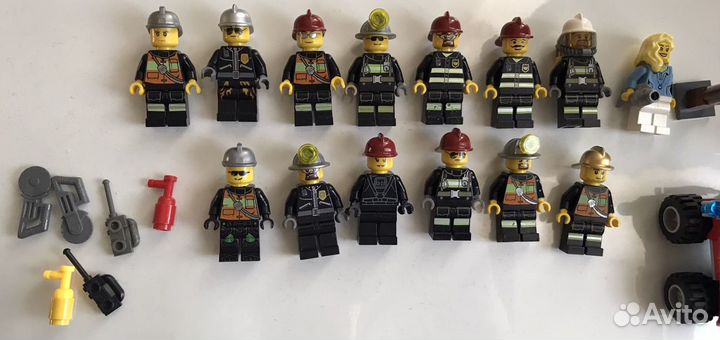 Lego City пожарники и спасатели