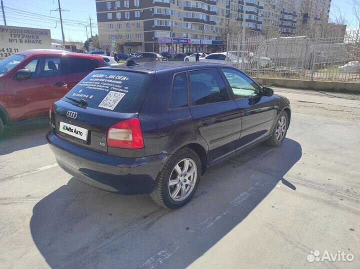 Audi A3 1.8 AT, 2002, 233 000 км