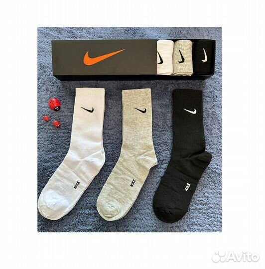 Носки nike высокие 6 пар