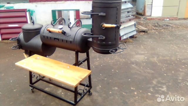 Смокер, гриль, мангал, казан 5 в 1
