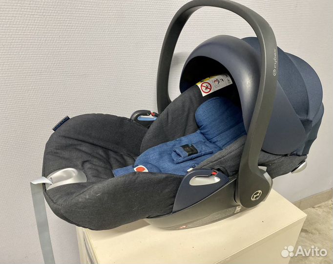 Детское автокресло автолюлька cybex cloud q 0+