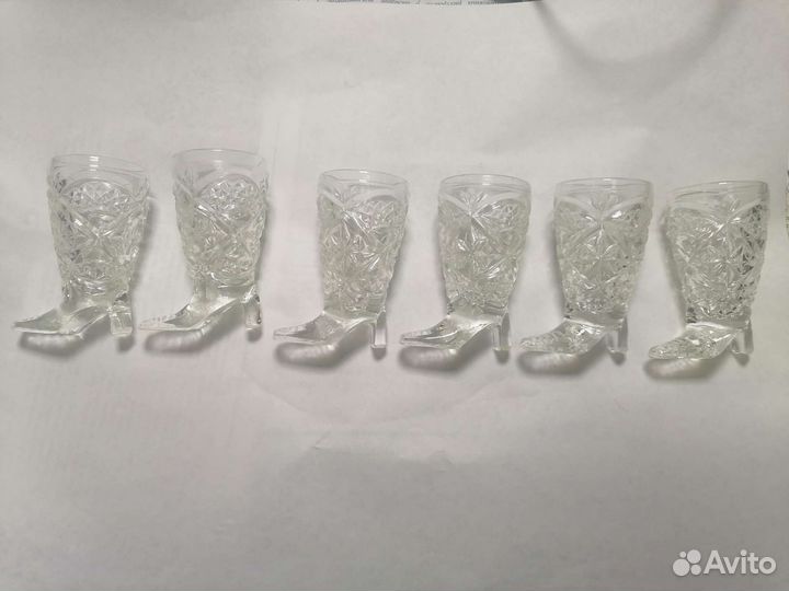 Стопки хрустальные СССР