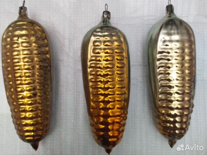 Ёлочные игрушки времён СССР