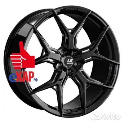 LS Forged 9x22/5x120 ET43 D72,6 LS FG14 BK (конус