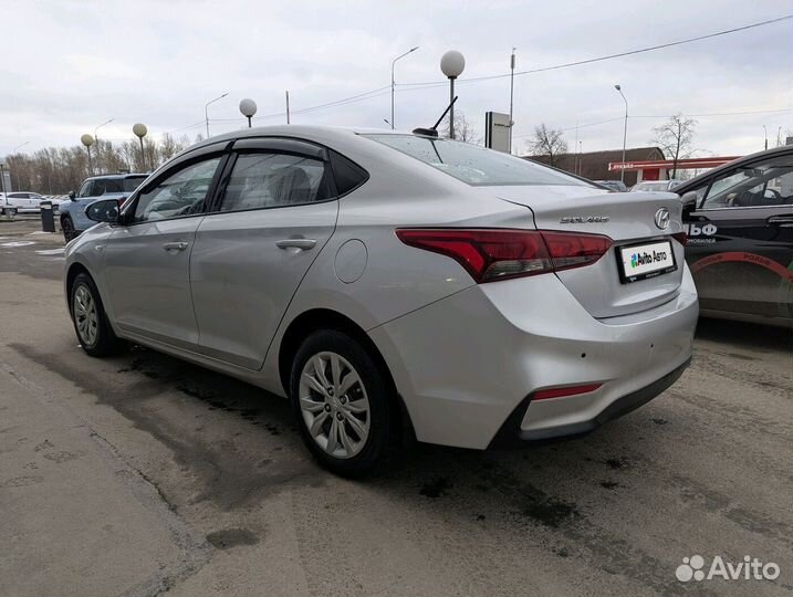 Hyundai Solaris 1.4 AT, 2017, 118 182 км