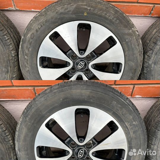 Летние колеса R15 4x100 Kia hyundai