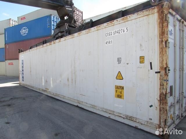 Рефконтейнер 40-футов crxu 694276-5 carrier