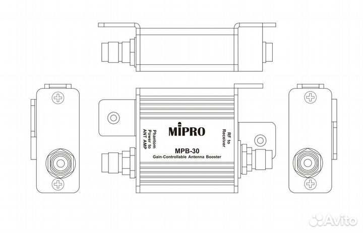Усилитель антенны mipro MPB-30