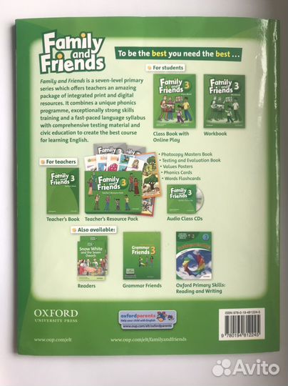 Family and friends 3 Class book