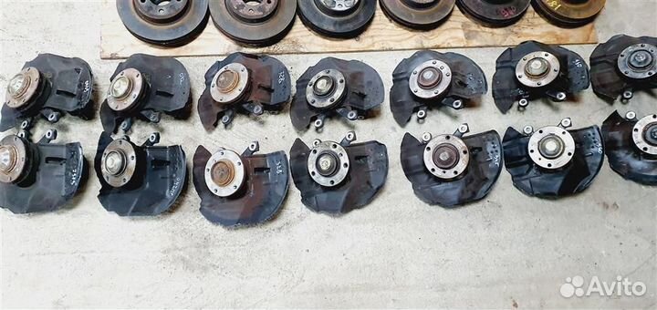 Кулак поворотный передний левый, правый BMW E46