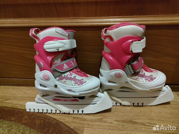 Коньки детские раздвижные