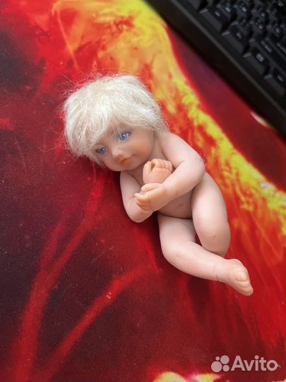 Кукла реборн мини