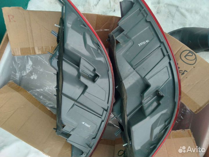 Задние фонари на hyundai solaris седан 2014 г.в