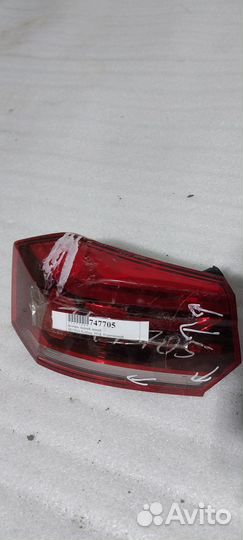 Фонарь задний левий Skoda Kodiak 2018
