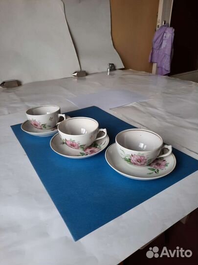 Чашки чайные СССР