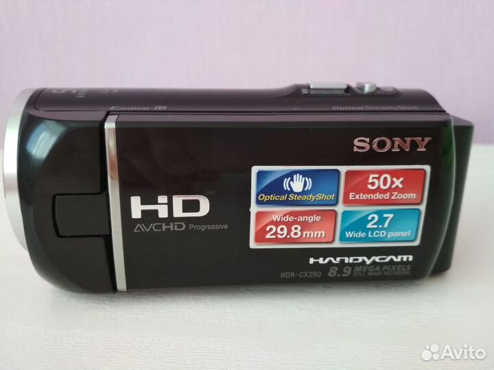 Видеокамера Sony HDR-CX280E