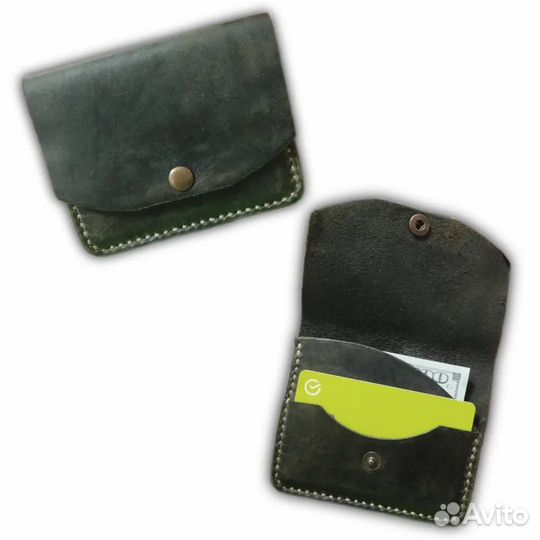 Кожаный кошелек