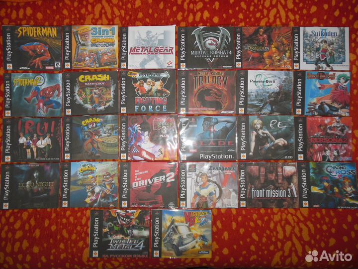 Игры для PS1 (PS one)