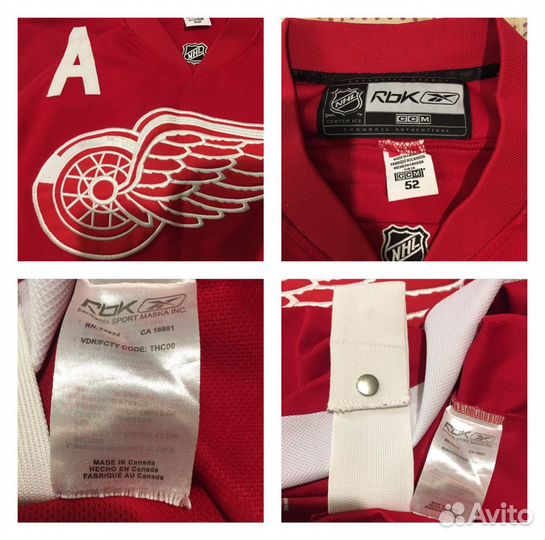 Футболка NHL NY Islanders.Detroit