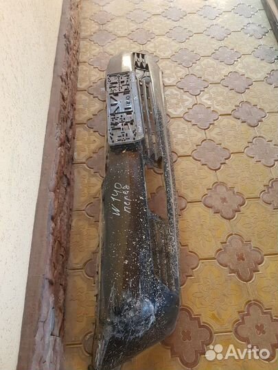 Бампер передний на Mercedes W140
