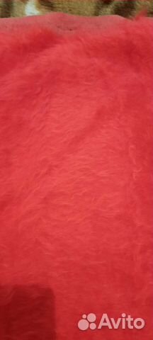 Материал.ворс 2 см.красный.размер 3х1.5
