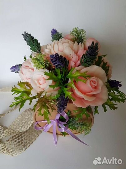 Мыльный букет