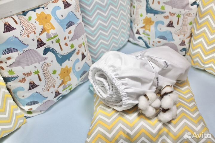 Бортики в кроватку