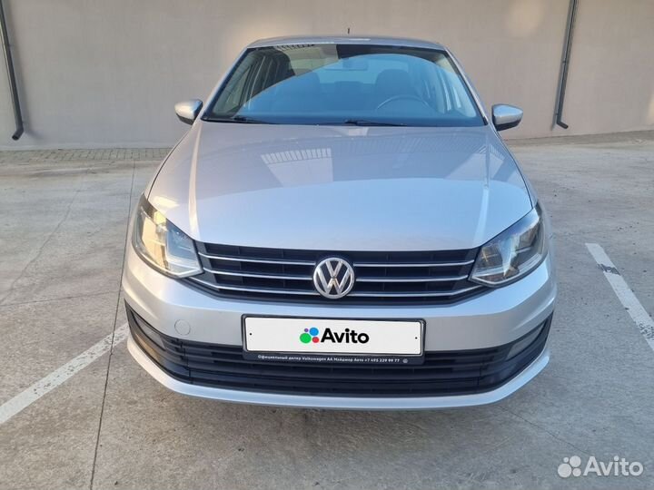 Volkswagen Polo 1.6 МТ, 2019, 117 000 км