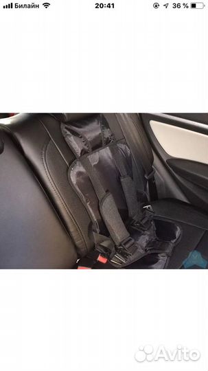 Бескаркасное автокресло