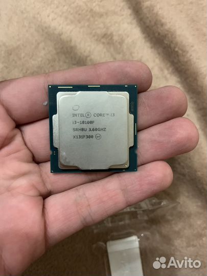 Процессор intel core i3 10100f