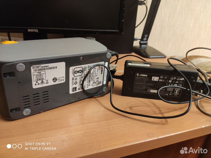 Термопринтер zebra ZD410 + лента 12 шт