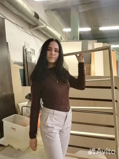 Детская кровать штабелируемая для доу оптом фанера