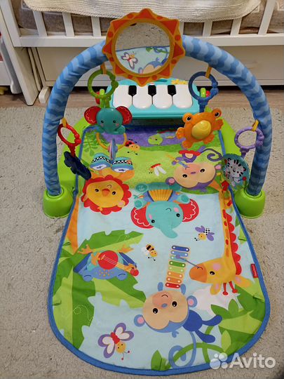 Детский развивающий коврик fisher price