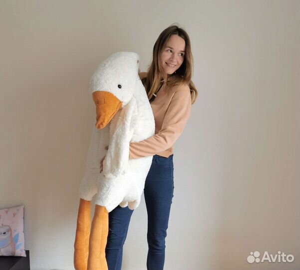 Гусь обнимусь 190 см игрушка мягкая