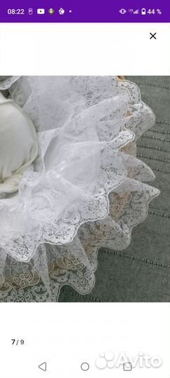 Кружевной уголок на выписку