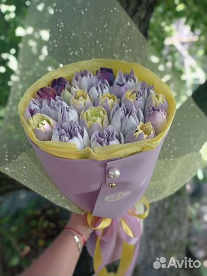 Крафтовые букеты из зефира