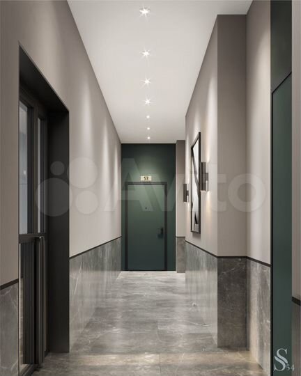 2-к. квартира, 66,4 м², 9/12 эт.