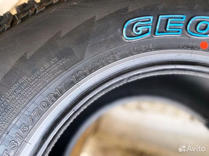Yokohama Geolandar A/T G015 315/70 R17 121S