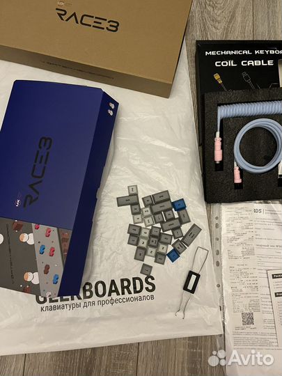 Механическая клавиатура. Vortex Race III Type-C