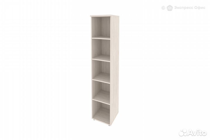 Шкаф для документов высокий узкий правый Onix O.SU-1.4R(R) black