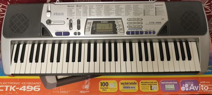 Синтезатор Casio CTK-496