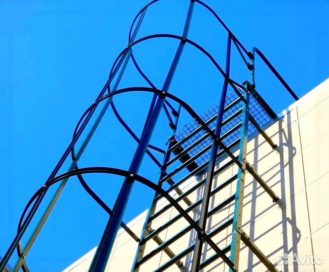 Пожарная лестница металлическая по вашим проектам