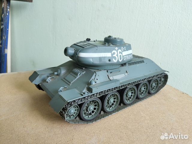 Модель танка Т-34-85 купить в Москве | Хобби и отдых | Авито