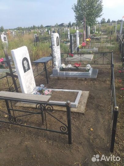 Благоустройство могил,Ограды,Столы,Лавки.Памятники