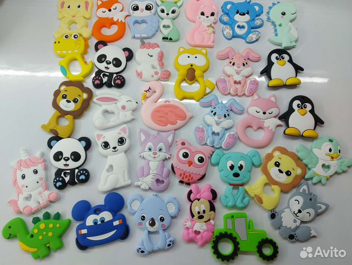 Силиконовые грызунки