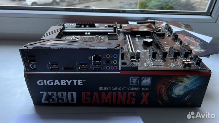 Материнская плата gigabyte z390 gaming x