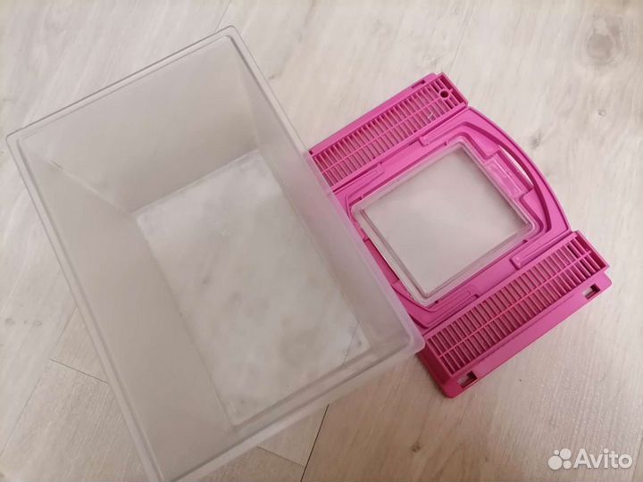 Большое колесо для хомяка, домик и переноска