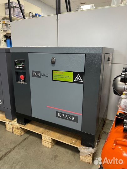 Винтовой компрессор irоn мас IC7.5